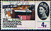 Great Britain 1964 International Geographical Congress SG 652p Phosphor Fine Mint