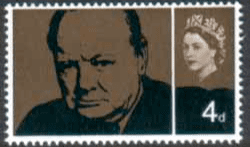 Great Britain 1966 Churchill Phospher SG 661p Fine Mint