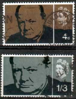 Great Britain 1966 Churchill Set Fine Used