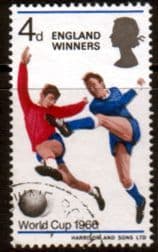 Great Britain 1966 Football World Cup England Winners SG 700 Fine Used