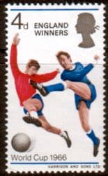 Great Britain 1966 Football World England Winners SG 700 Fine Mint