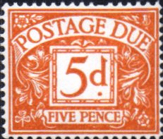 Great Britain 1969 Postage Due SG D 72 Fine Mint