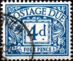 Great Britain 1969 Postage Due SG D75 Fine Used