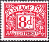 Great Britain 1969 Postage Due SG D76 Fine Mint
