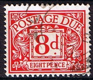 Great Britain 1969 Postage Due SG D76 Fine Used
