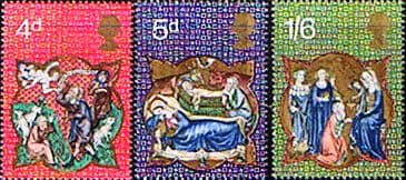 Great Britain 1970 Christmas Set Fine Mint