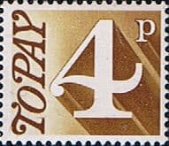Great Britain 1970 Post Due SG D 81 Fine Mint