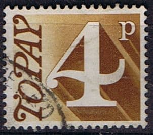 Great Britain 1970 Post Due SG D 81 Fine Used