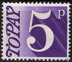 Great Britain 1970 Post Due SG D 82 Fine Used