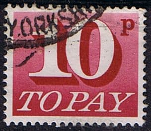Great Britain 1970 Post Due SG D 84 Fine Used