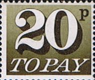 Great Britain 1970 Post Due SG D 86 Fine Mint