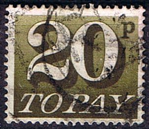 Great Britain 1970 Post Due SG D 86 Fine Used