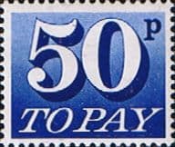 Great Britain 1970 Post Due SG D 87 Fine Mint