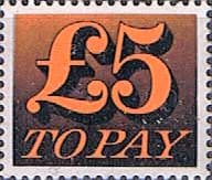 Great Britain 1970 Post Due SG D 89 Fine Mint