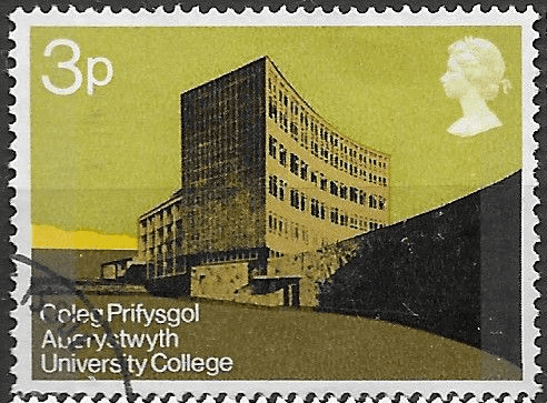 Great Britain 1971 British Architecture SG 890 Fine Used