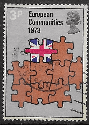 Great Britain 1973 Britain's Entry European Communities SG 918 Fine Used