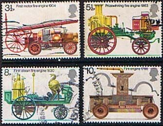 Great Britain 1974 Fire Prevention Set Fine Used