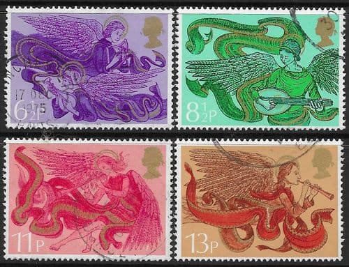 Great Britain 1975 Christmas Set Fine Used