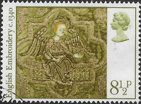 Great Britain 1976 Christmas. English Medieval Embroidery SG 1019 Fine Used