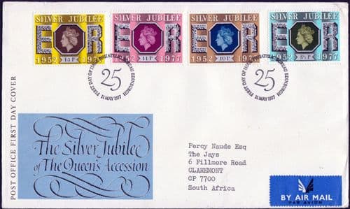 Great Britain 1977 Royal Silver Jubilee First Day Cover
