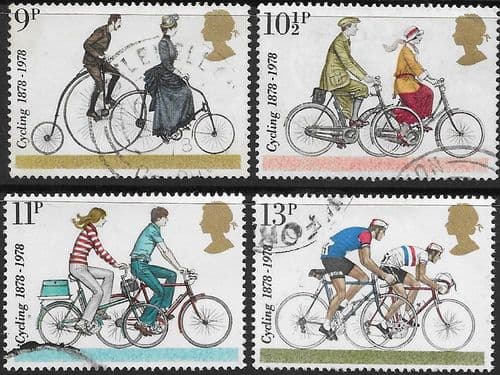 Great Britain 1978 British Cycling Federation Set Fine Used
