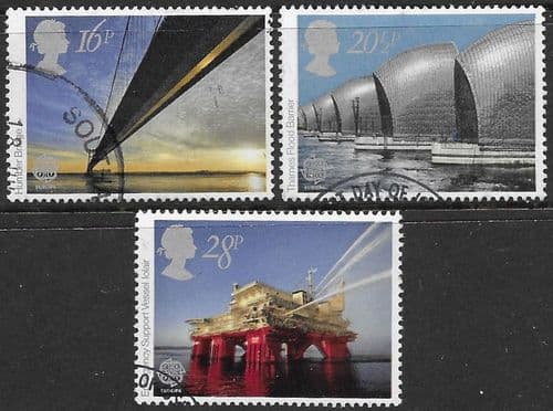 Great Britain 1983 Engineering Achievements Set Fine Used