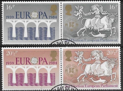 Great Britain 1984 Anniversary of CEPT Set Fine Used