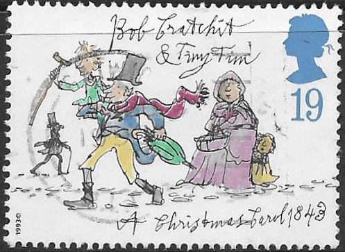 Great Britain 1993 Christmas. 150th Anniversary of Charles Dickens SG 1790 Fine Used