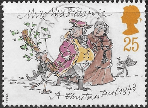 Great Britain 1993 Christmas. 150th Anniversary of Charles Dickens SG 1791 Fine Used