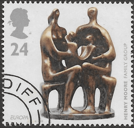 Great Britain 1993 Europa. Contemporary Art Sg 1667 Fine Used