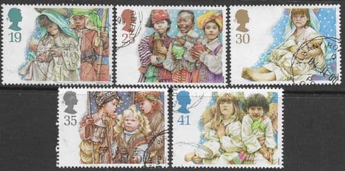 Great Britain 1994 Christmas. Children's Nativity Plays Set Fine Used