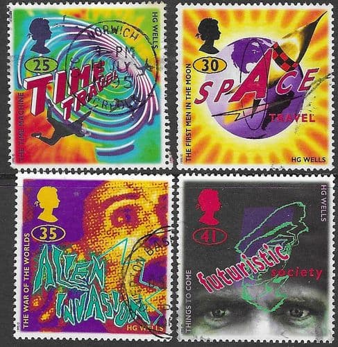 Great Britain 1995 Science Fiction Set Fine Used