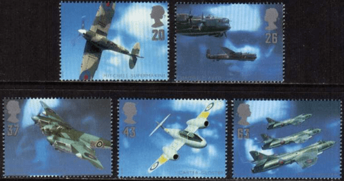 Great Britain 1997 British Aircraft Designers Set Fine Mint