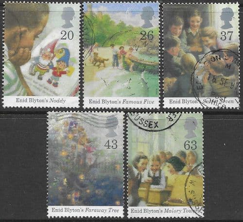 Great Britain 1997 Centenary of Enid Blyton Set Fine Used
