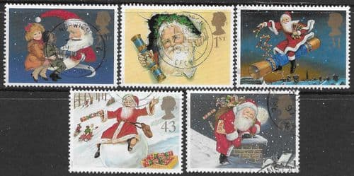 Great Britain 1997 Christmas Set Fine Used
