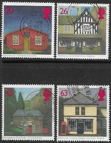 Great Britain 1997 Sub-Post Offices Set Fine Used