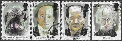 Great Britain 1997 Tales and Legends. Horror Stories Set Fine Used