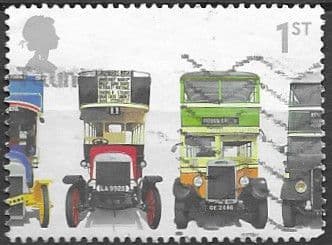 Great Britain 2001 150th Anniversary of First Double-decker Bus SG 2210 Fine Used