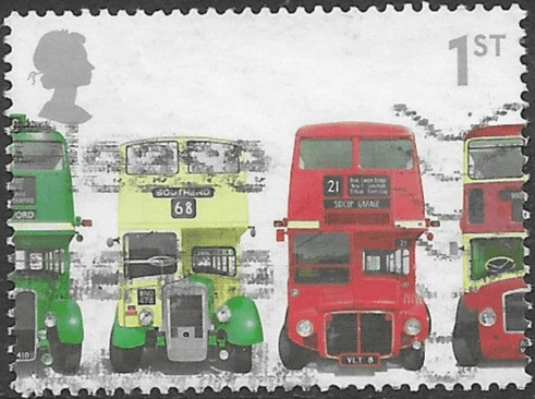 Great Britain 2001 150th Anniversary of First Double-decker Bus SG 2212 Fine Used
