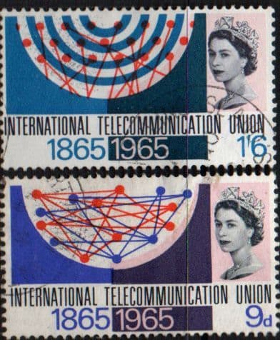 Great Britain International Telecomunication Union Set Fine Used