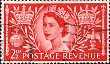 Great Britain Queen Elizabeth II 1953 Coronation SG 532 Fine Used