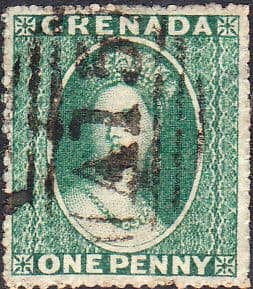 Grenada 1861 Queen Victoria Head SG 2 Used
