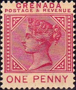 Grenada 1883 Queen Victoria Head SG 31 Good Mint