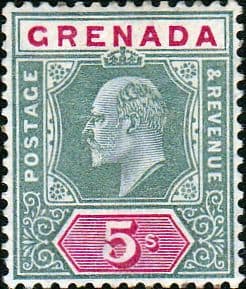Grenada 1904 King Edward VII Head SG 75 Fine Mint