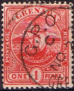 Grenada 1906 Badge of the Colony SG 78 Fine Used