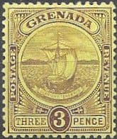 Grenada 1908 Badge of the Colony SG 84 Fine Mint