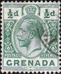 Grenada 1913 King George V Head SG 90 Fine Used