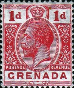 Grenada 1913 King George V Head SG 92 Fine Used