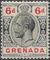 Grenada 1913 King George V Head SG 97 Mint