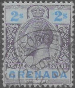 Grenada 1921 King George V Head SG 130 Fine Mint